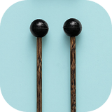 2x Rubber-tip mallets