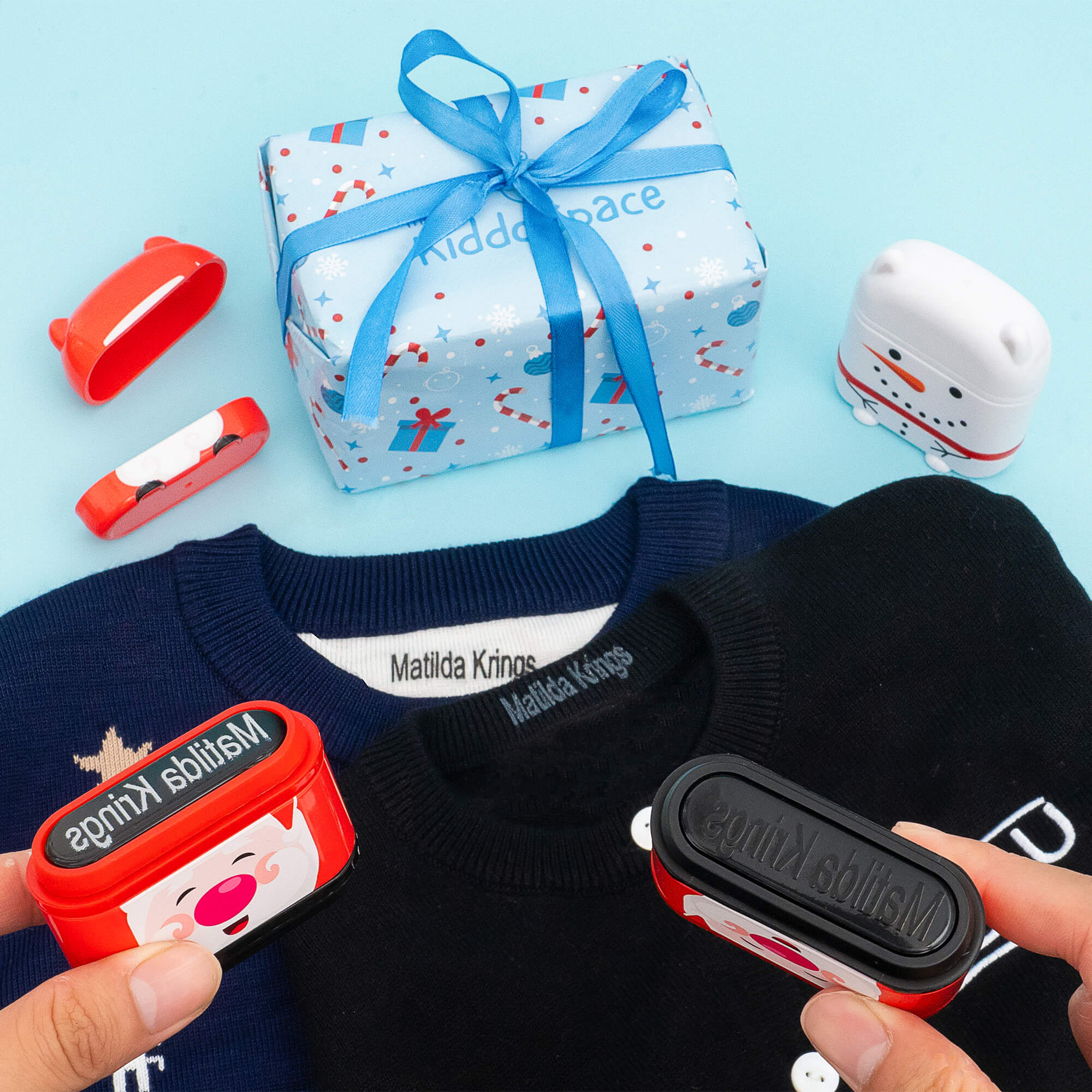KiddoStamp - Customized Name Stamp (Christmas Edition 2025)