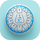 1x Steel tongue drum with 11 notes