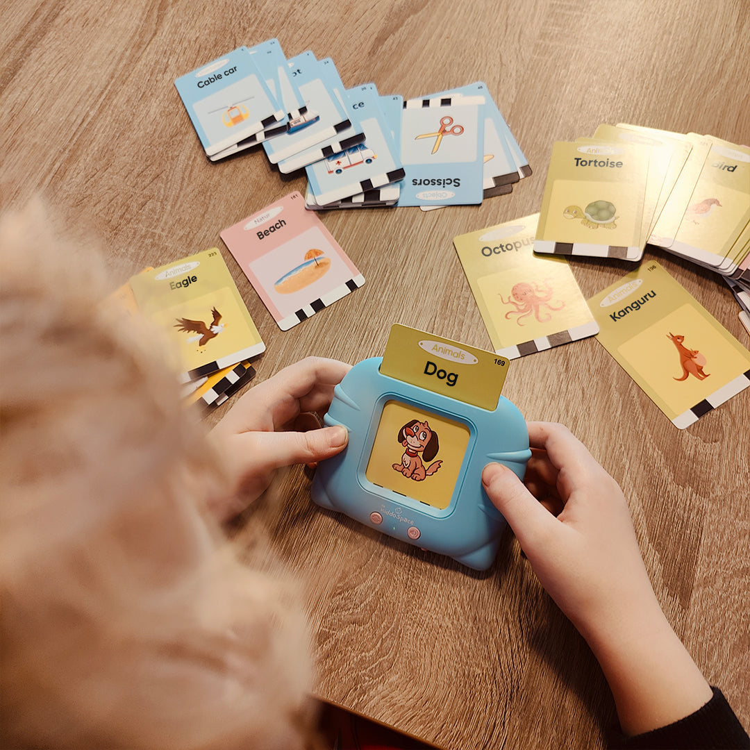 KiddoSpace Talking Cards (British Pronunciation)