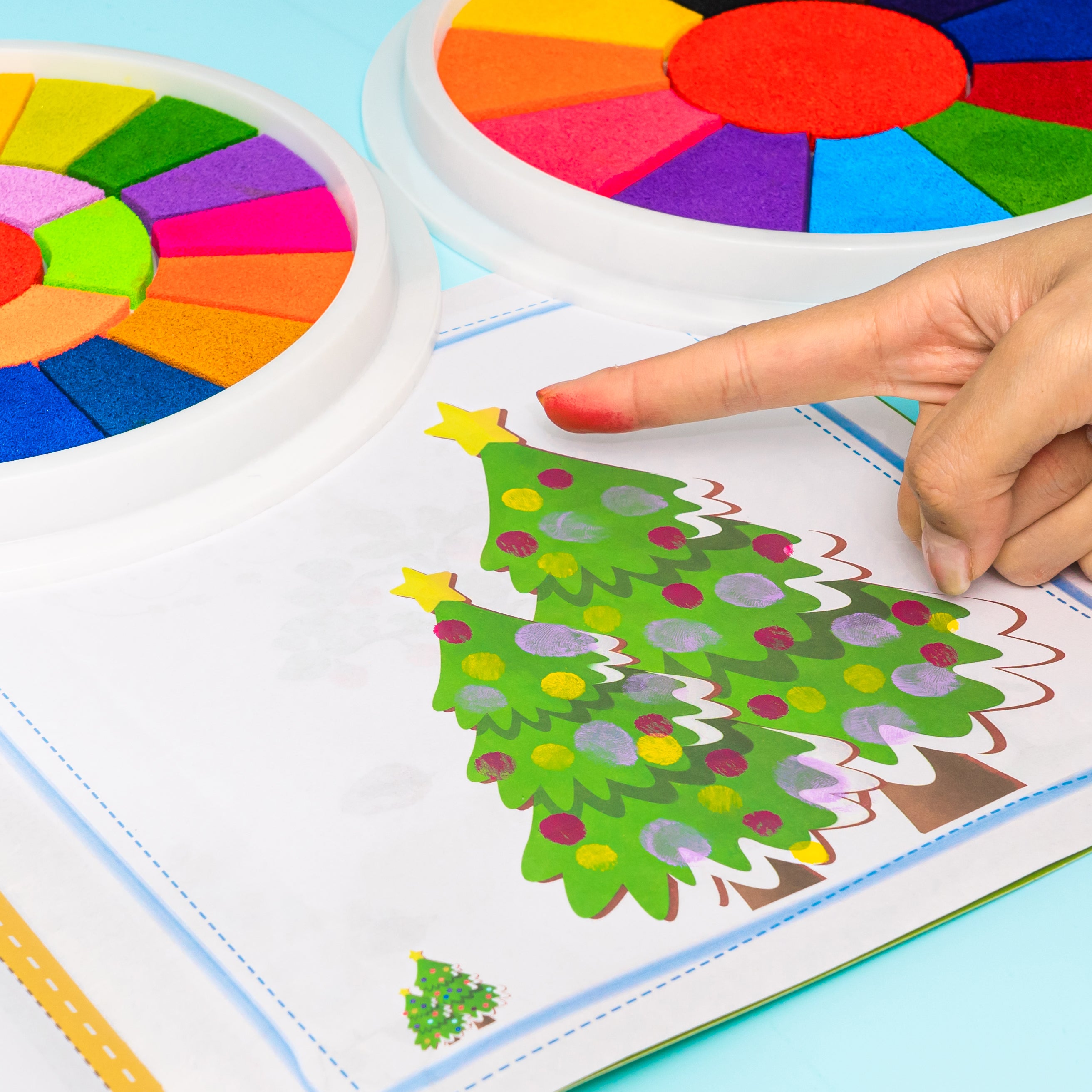 KiddoSpace Finger Painting Kit