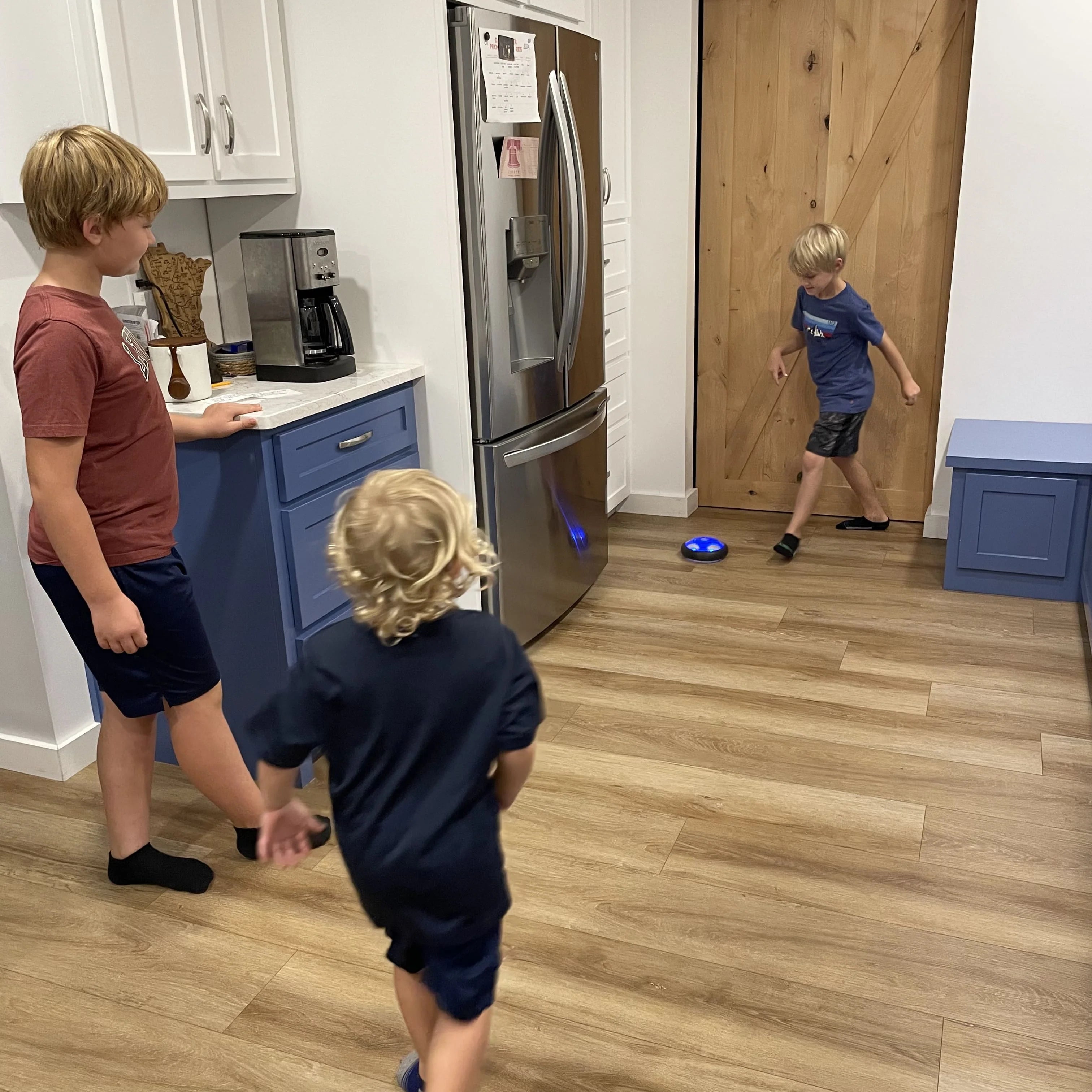 KiddoSpace™ - LED Hover Football for Kids