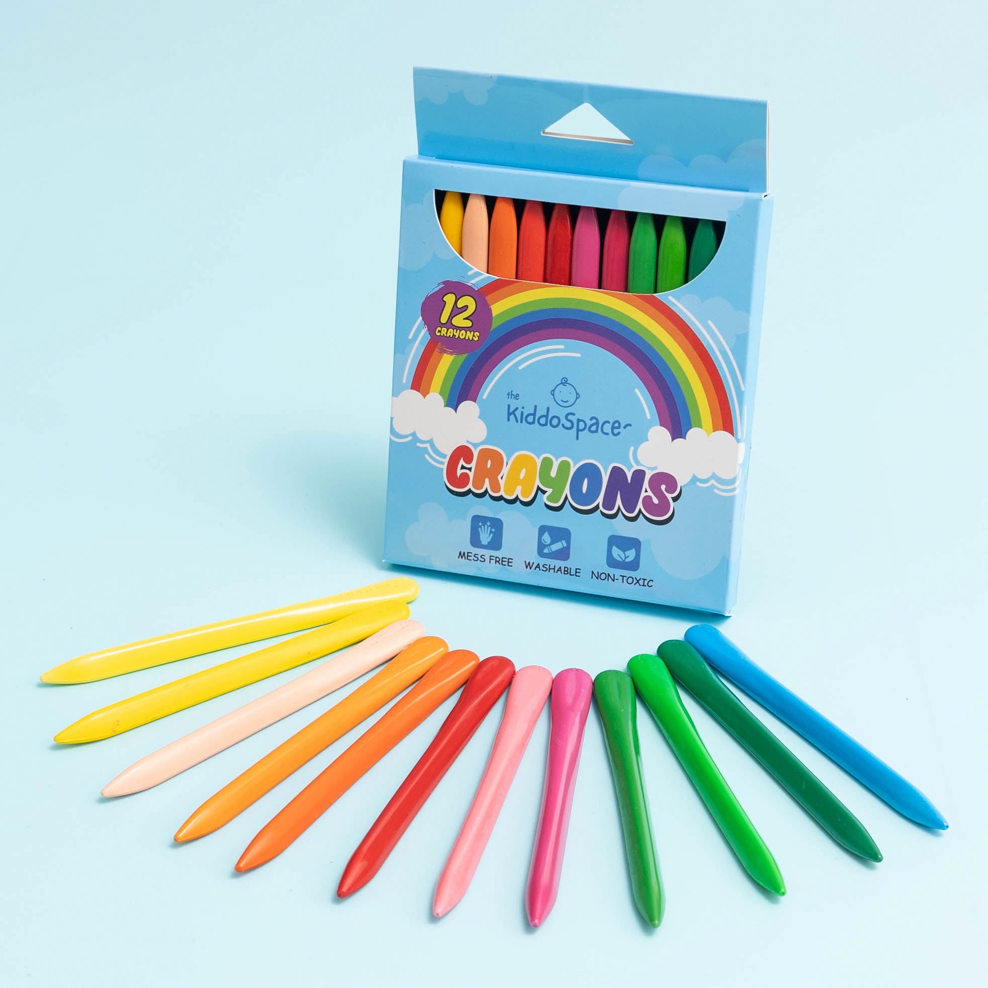 KiddoSpace's Washable Crayons