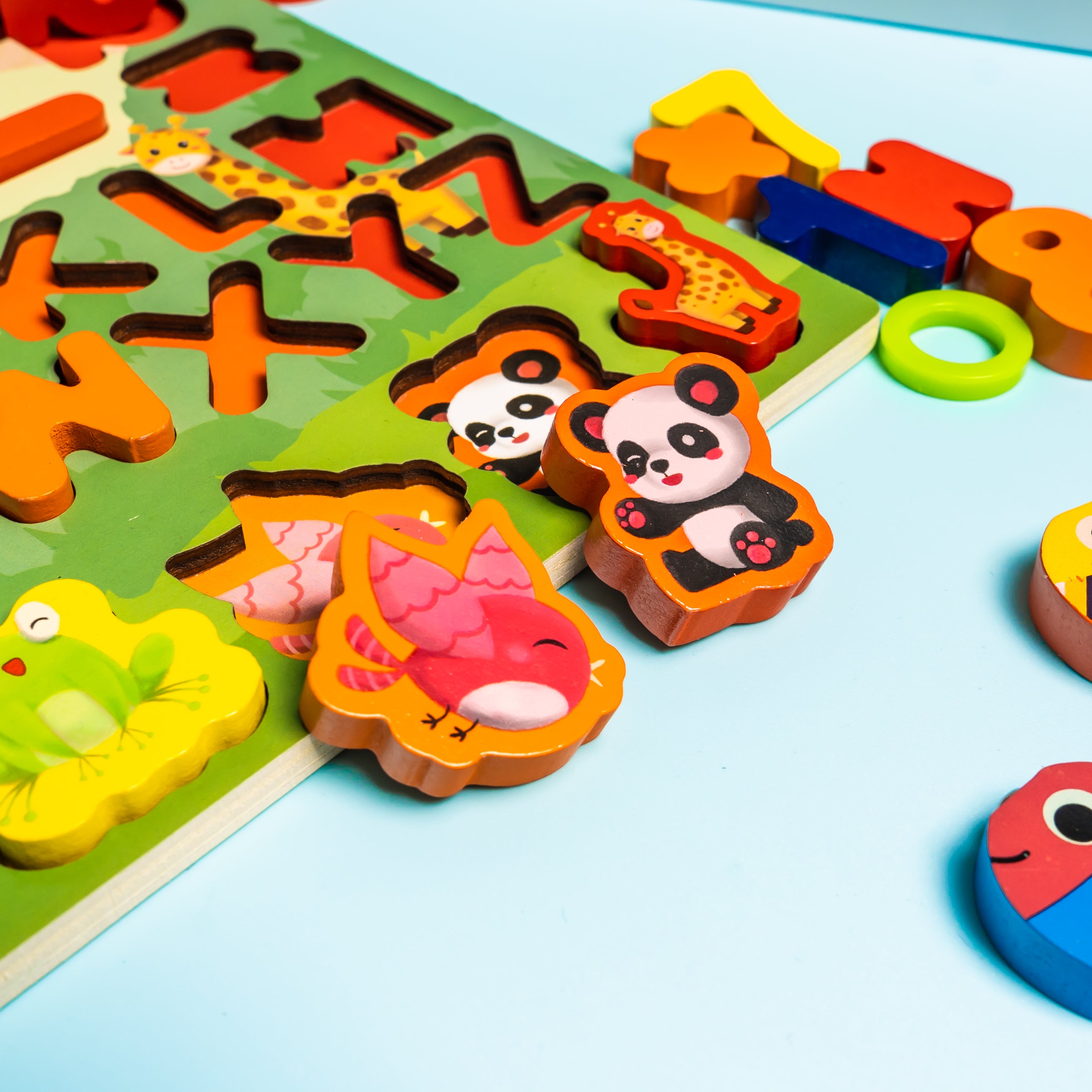 KiddoSpace™ - Wooden Montessori Puzzle