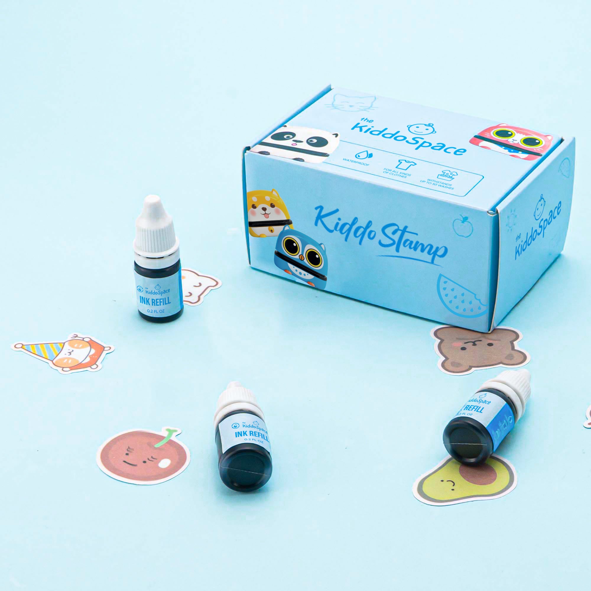 Refill ink for stamps (0.2 fl oz - 3 pieces)