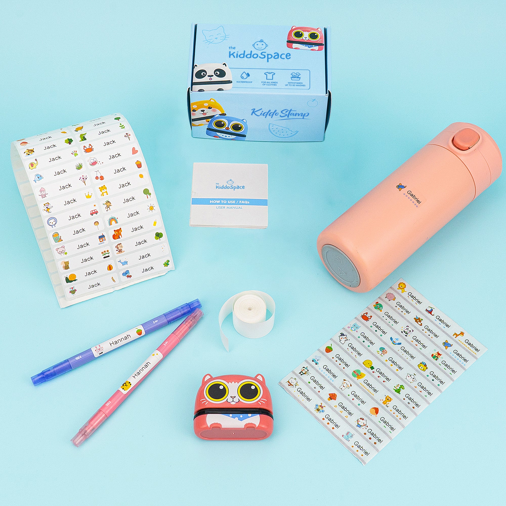 KiddoSpace™ - Complete Stamping Set